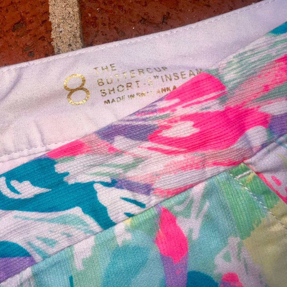 Lilly Pulitzer Multicolor Scalloped Shorts - Picture 3 of 9